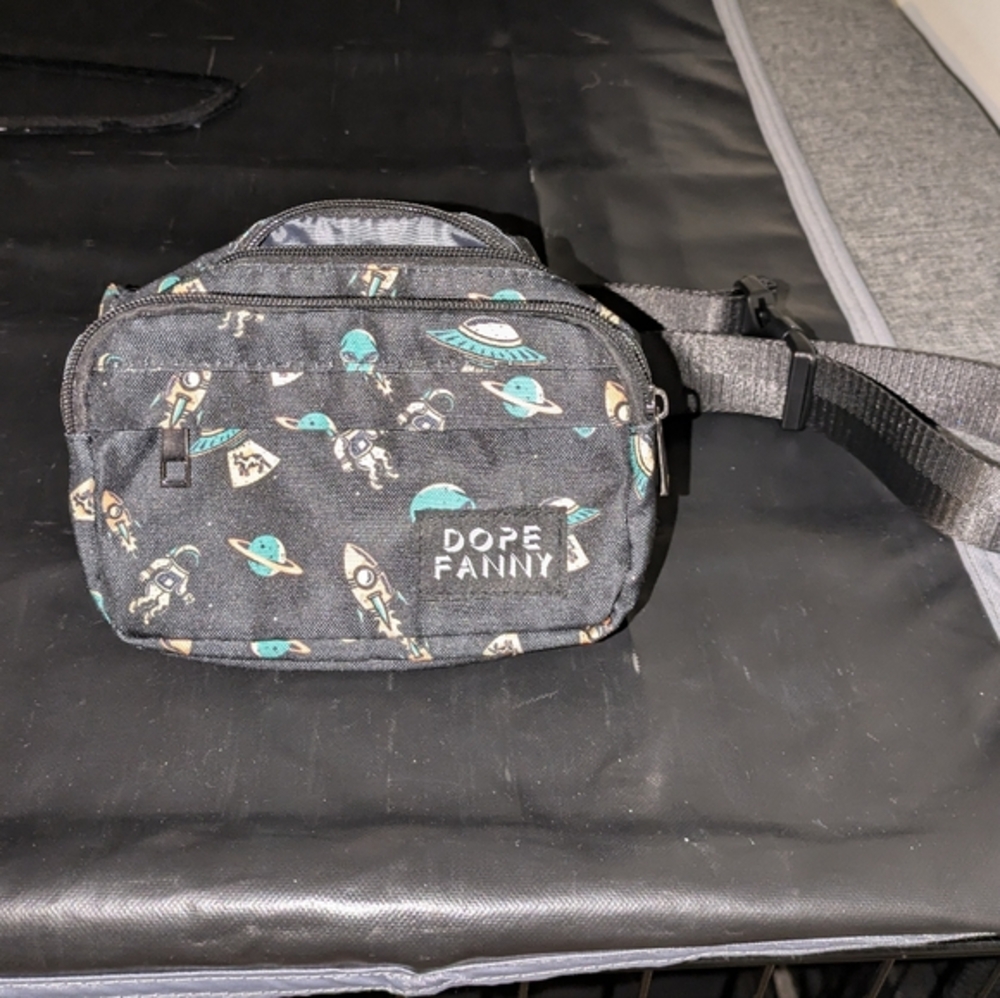 Alien Spaceship Belt Bag